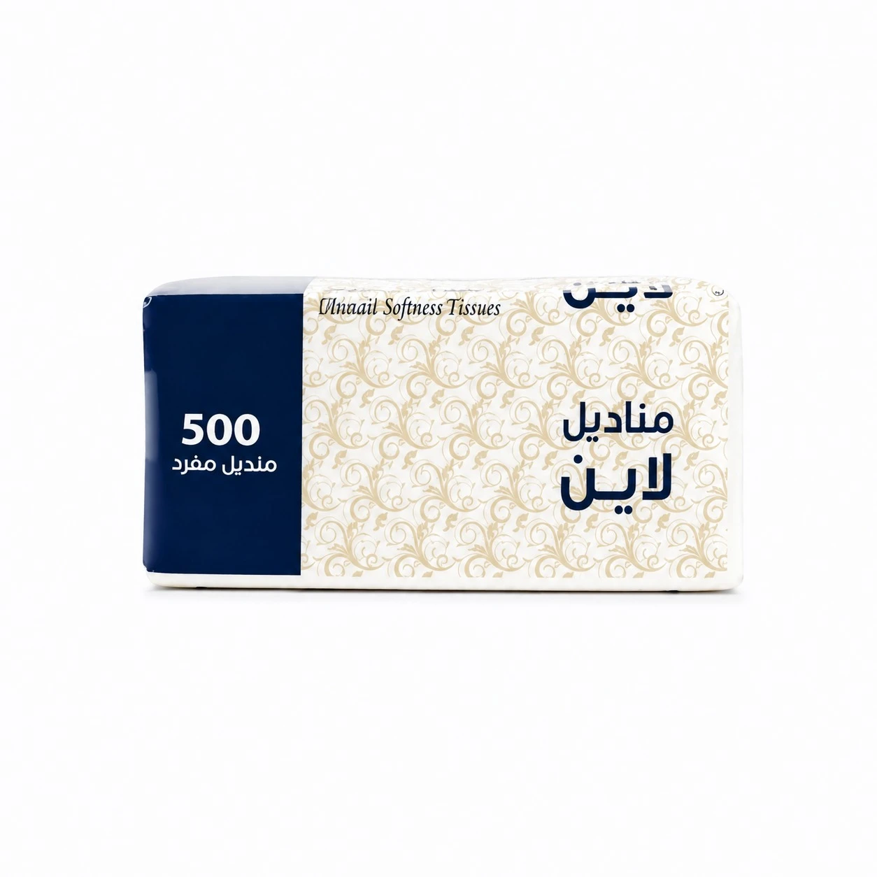 كرتون مناديل لاين 40 عبوة × 500 منديل مفرد