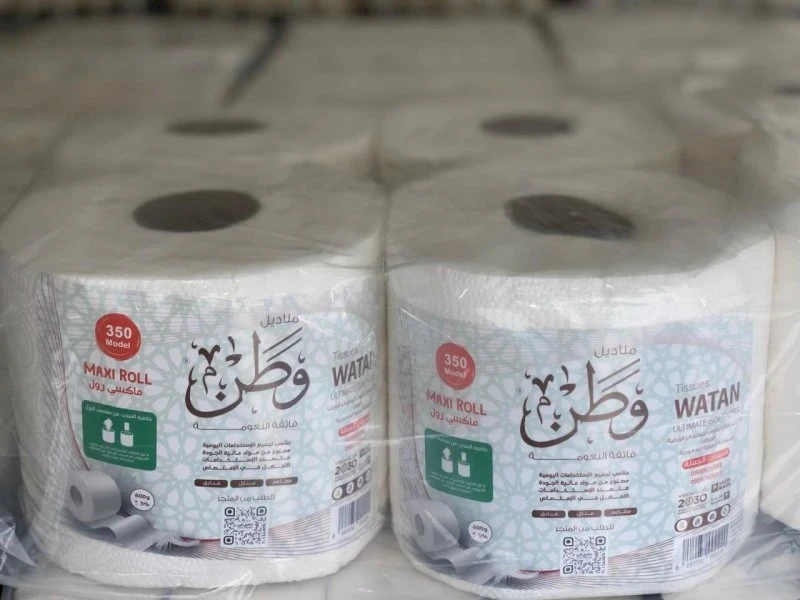 كرتون ماكسي رول وطن 6 رولات